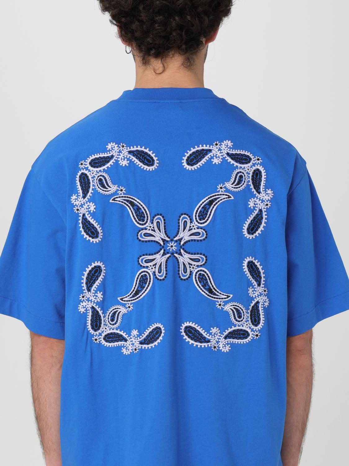 [Off-White] T-shirts Short Sleeve FW25 OMAA120S24JER003 4601