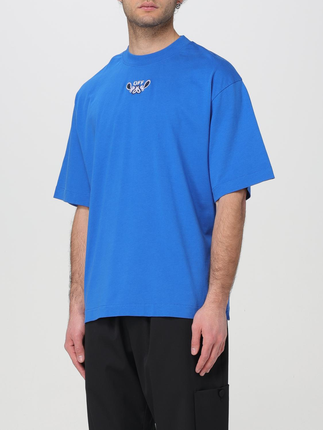 [Off-White] T-shirts Short Sleeve FW25 OMAA120S24JER003 4601