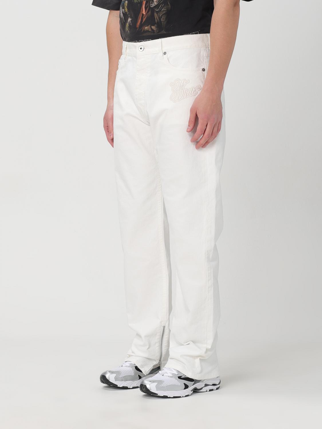 [Off-White] Jeans FW25 OMYA177S24DEN001 0202
