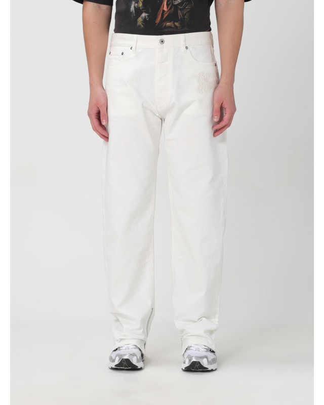 [Off-White] Jeans FW25 OMYA177S24DEN001 0202
