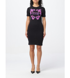 [VERSACE JEANS COUTURE] Short sleeve dress SS24 76HAOG02CJ02G 899