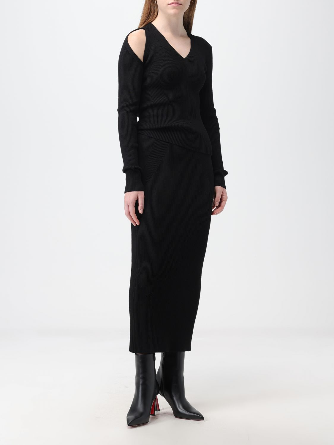 [McQueen] Knitwear FW25 768602Q1A65 1000