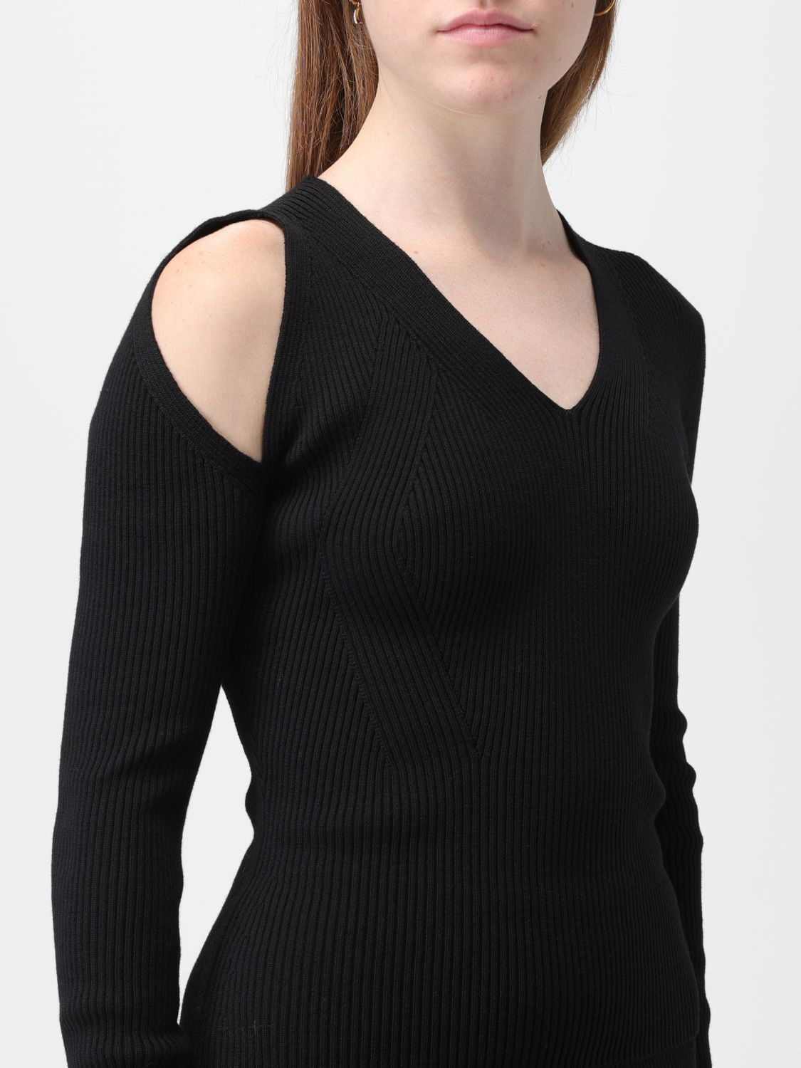 [McQueen] Knitwear FW25 768602Q1A65 1000