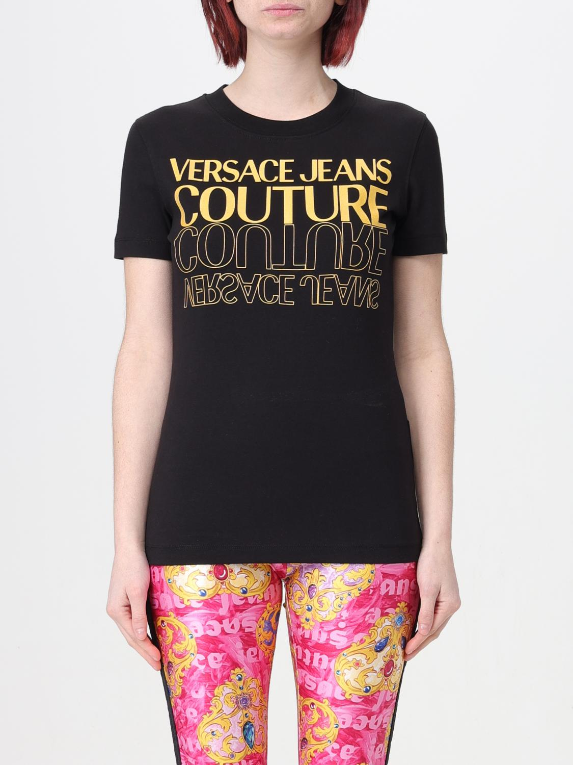 [VERSACE JEANS COUTURE] T-shirts Short Sleeve SS24 76HAHC00CJ02C G89