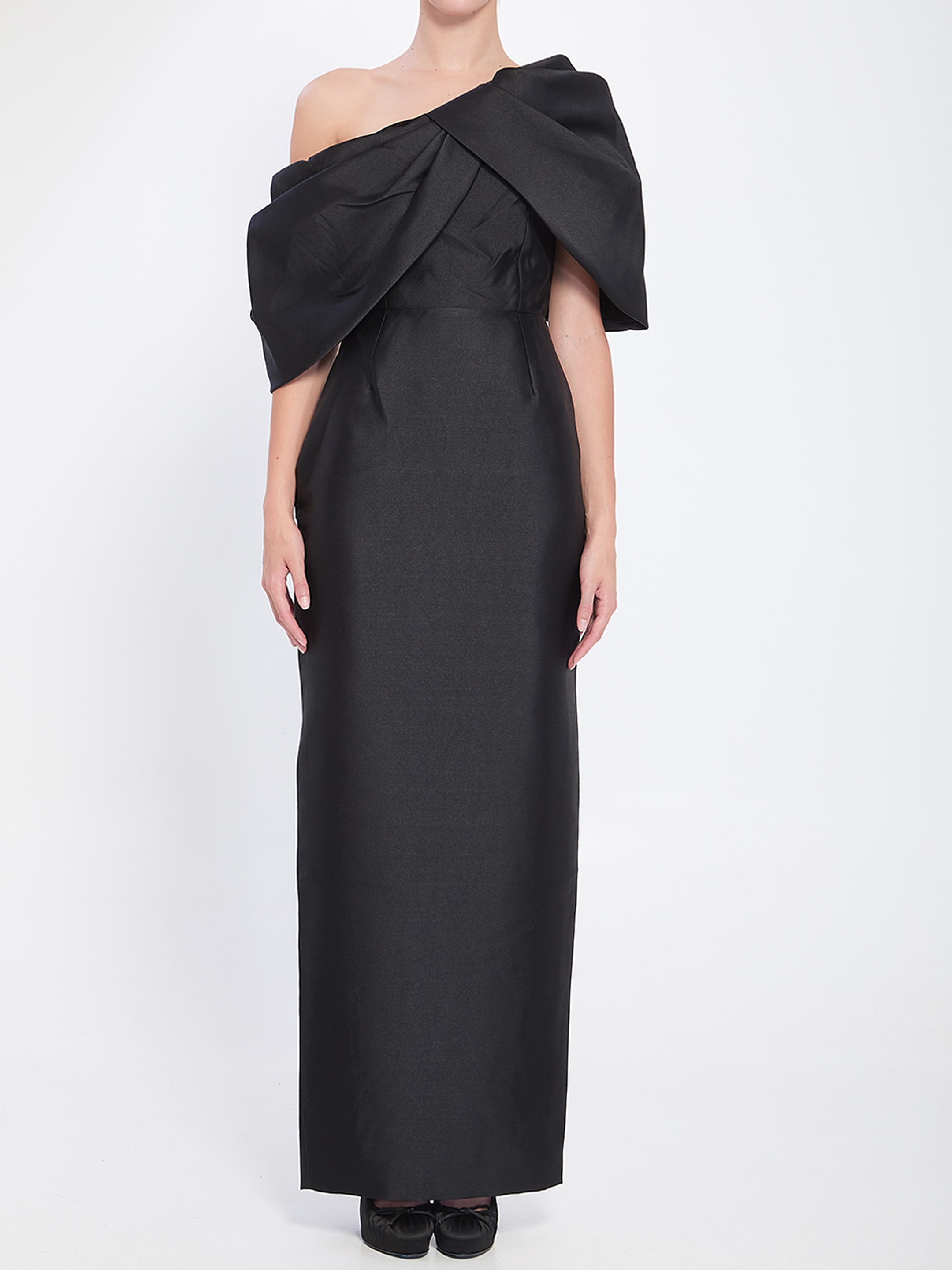 [Solace London] Sleeveless dress FW25 OS44006__BLACK