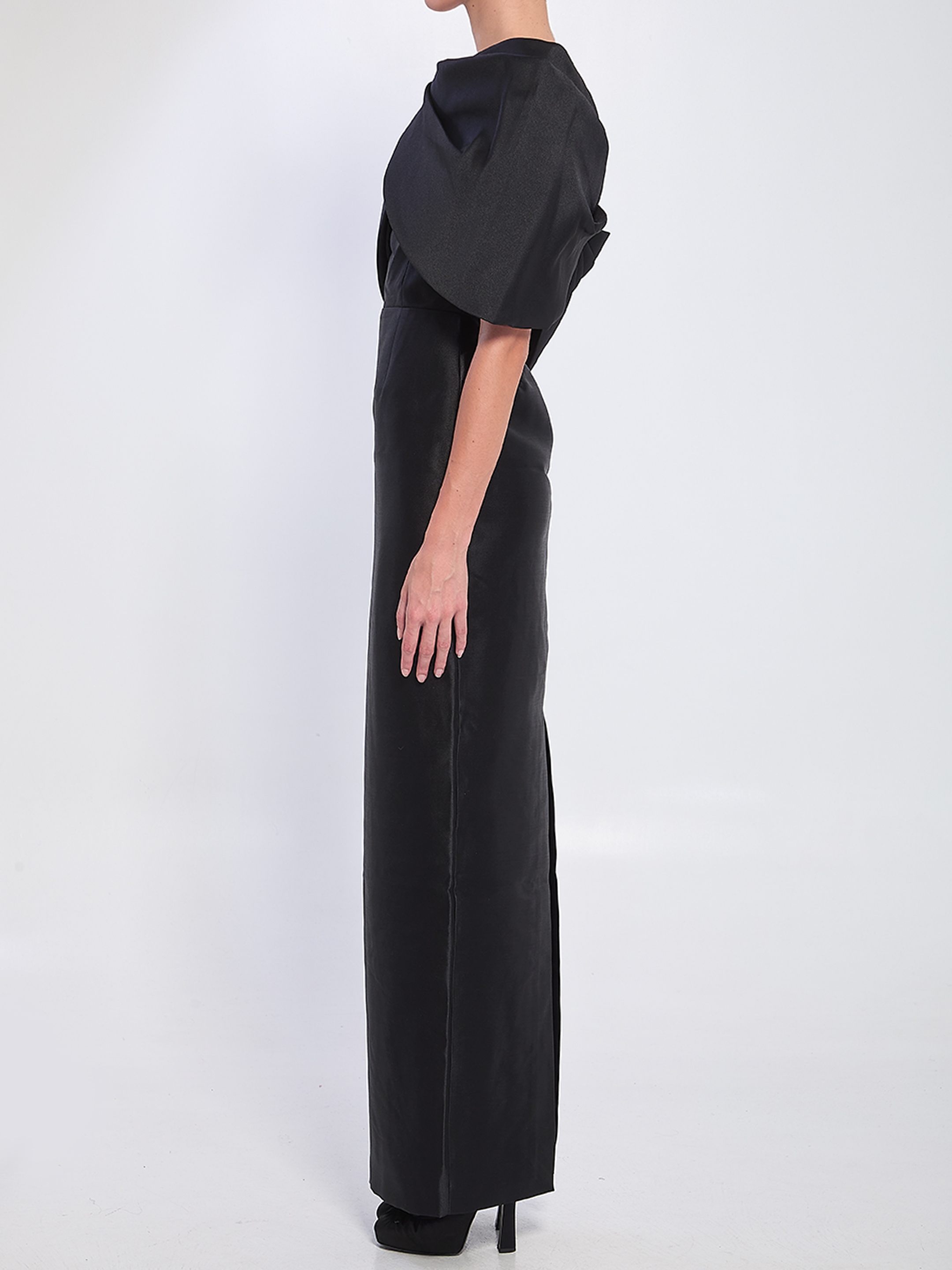 [Solace London] Sleeveless dress FW25 OS44006__BLACK