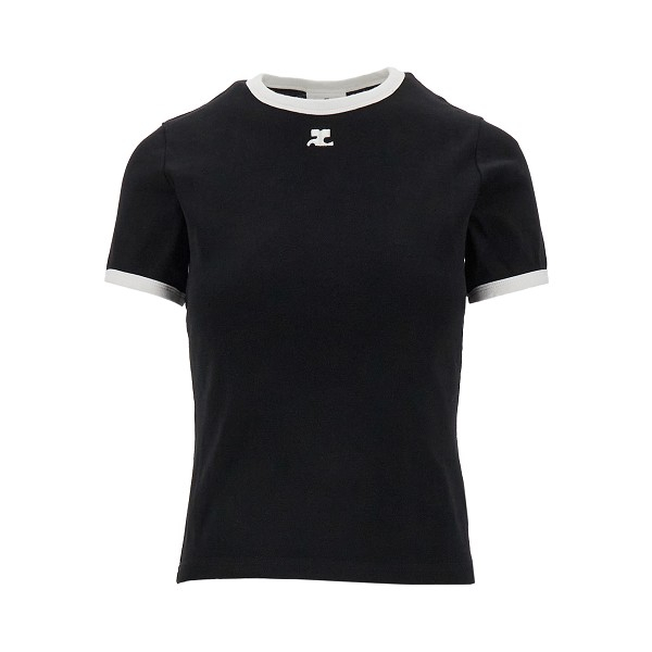 [Courreges] T-shirts Short Sleeve FW26 VESJTS017JS0070.9901-9901