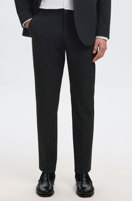 [Selected] Trousers CO 16087825-BLACK
