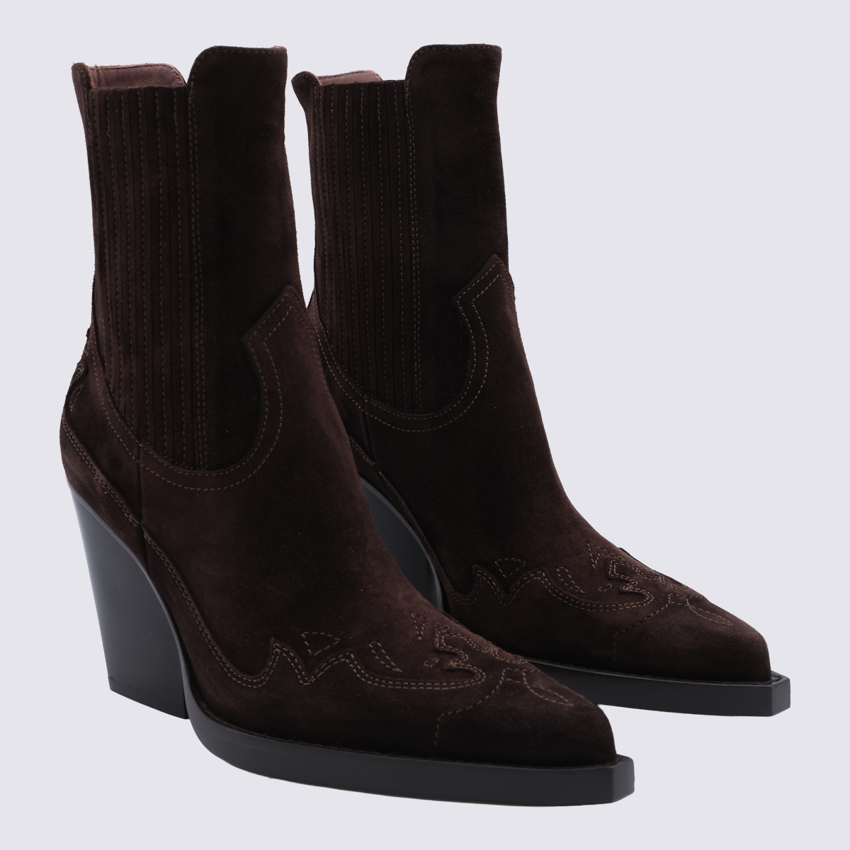 [Paris Texas] Ankle Boots FW26 PX1359XV003CHOCOLATE