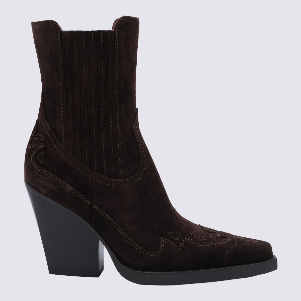 [Paris Texas] Ankle Boots FW26 PX1359XV003CHOCOLATE