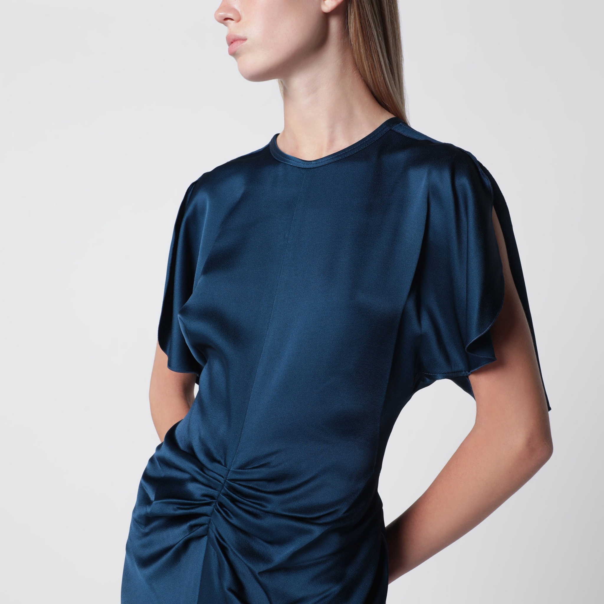 [VICTORIA BECKHAM] Short sleeve dress FW26 1226WDR007004ASI