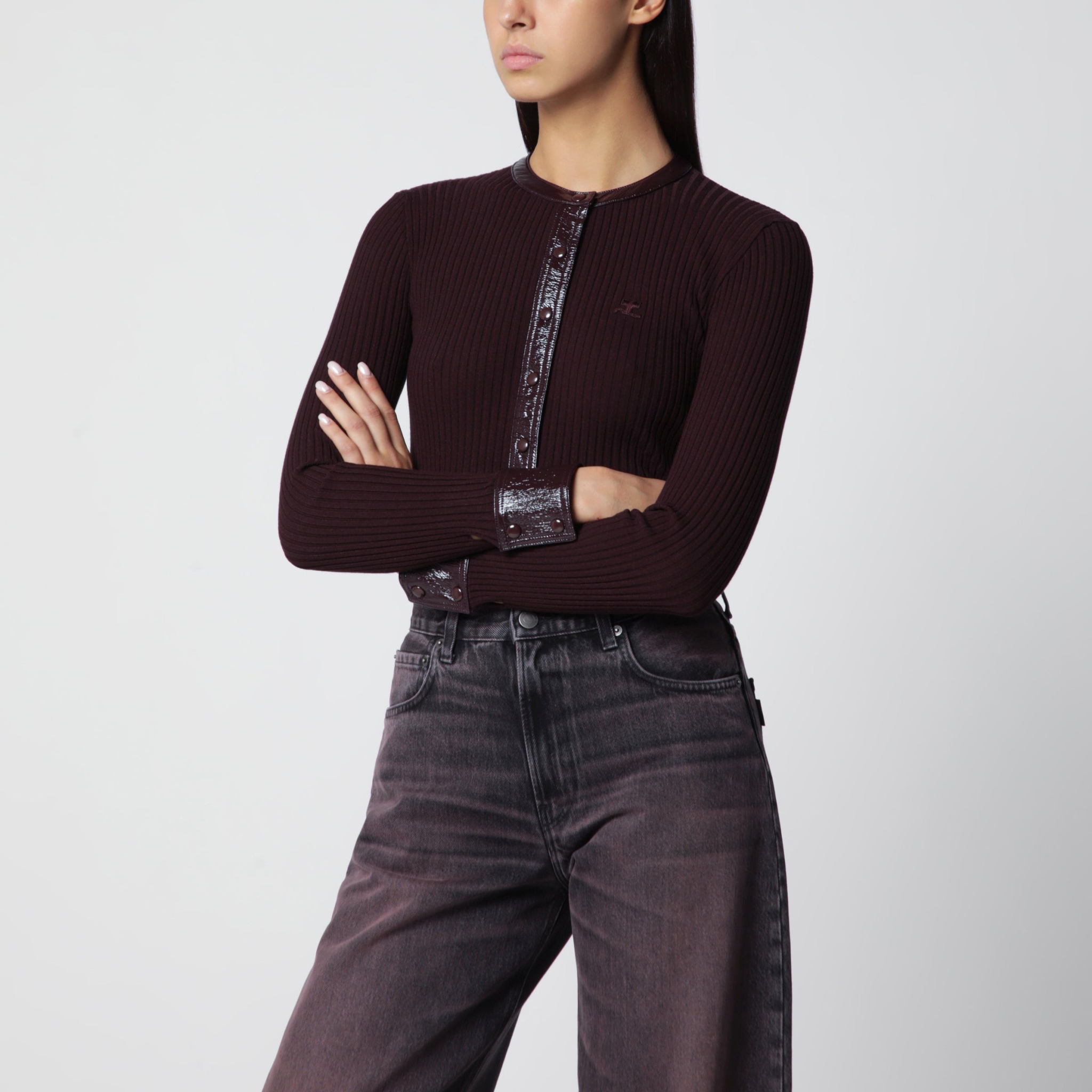 [Courreges] Cardigan FW26 326MGI056FI0001
