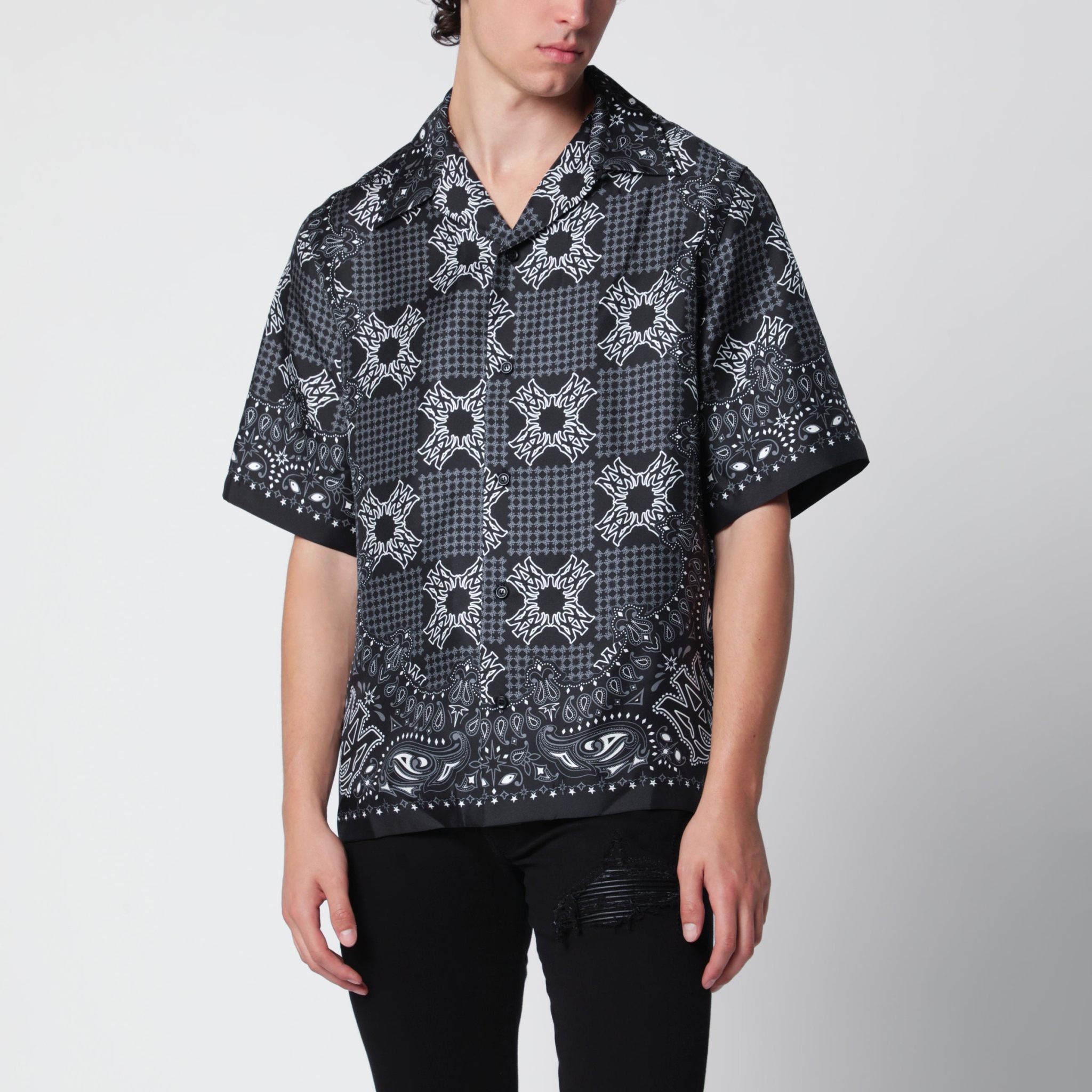 [Amiri] Shirts Short Sleeve FW26 AMTOSH1203SI