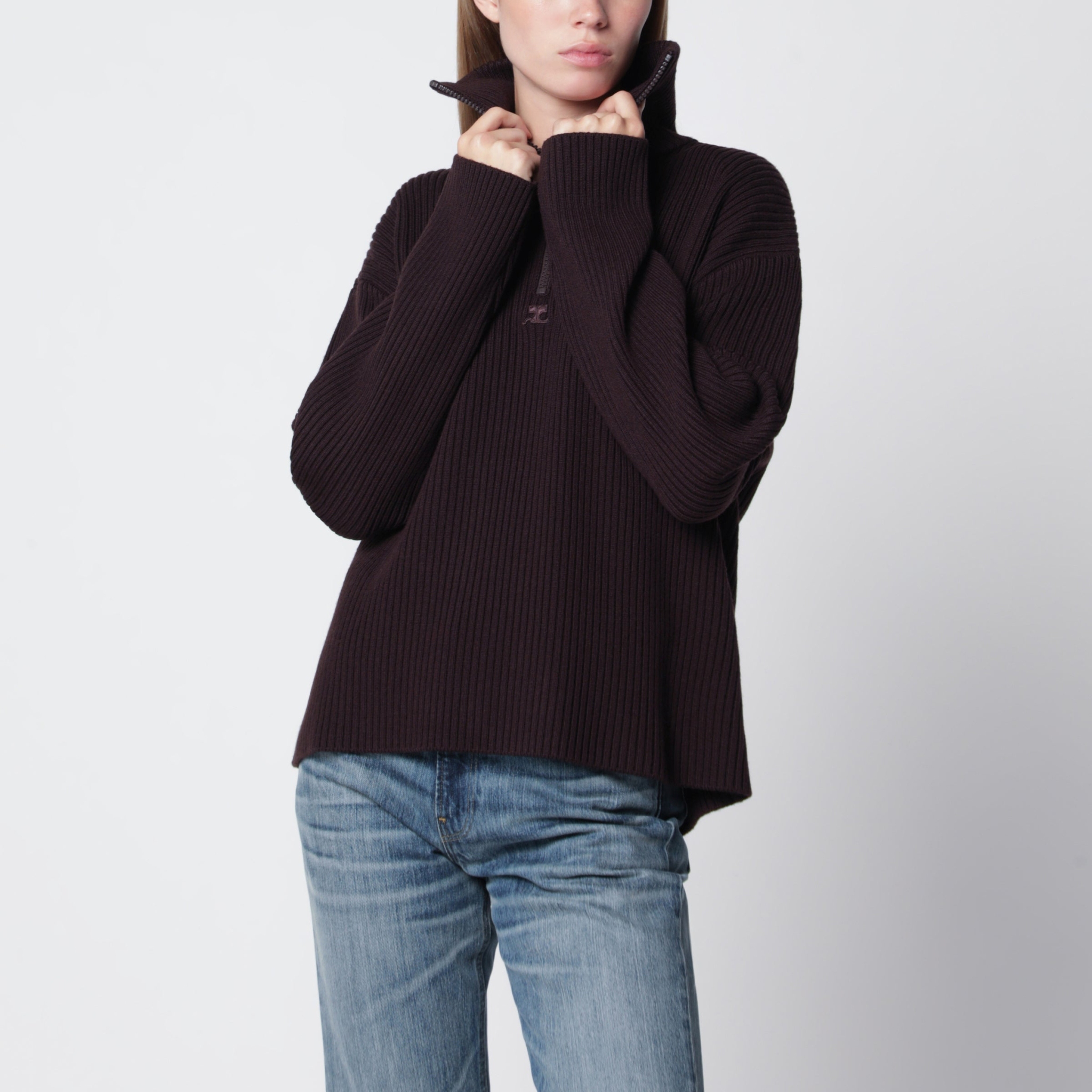 [Courreges] T-shirts Long Sleeve FW26 326MPU278FI0085