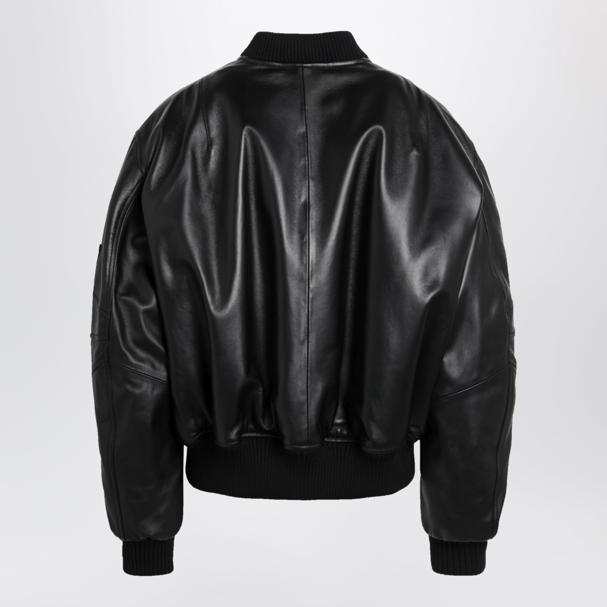 [The Attico] Leather Jacket FW26 261WCB00004LBT128AA