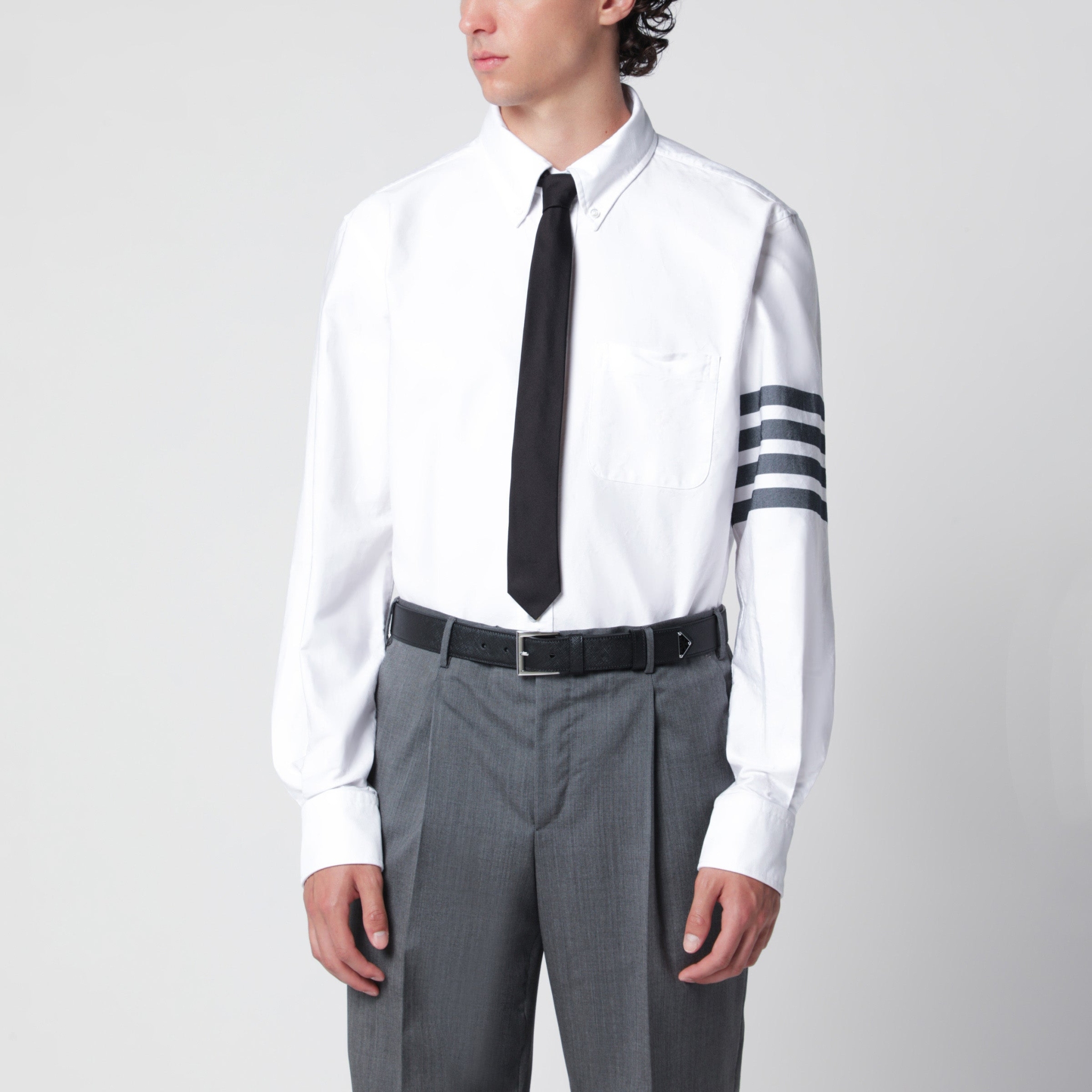[Thom Browne] Shirts Long Sleeve FW26 MWL272AF1211