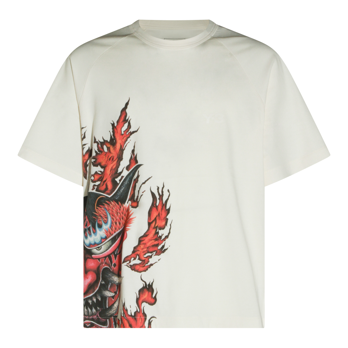 [Y - 3] T-shirts Short Sleeve FW26 KU2200CHALK WHITE