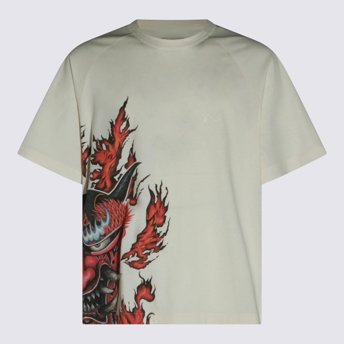 [Y - 3] T-shirts Short Sleeve FW26 KU2200CHALK WHITE