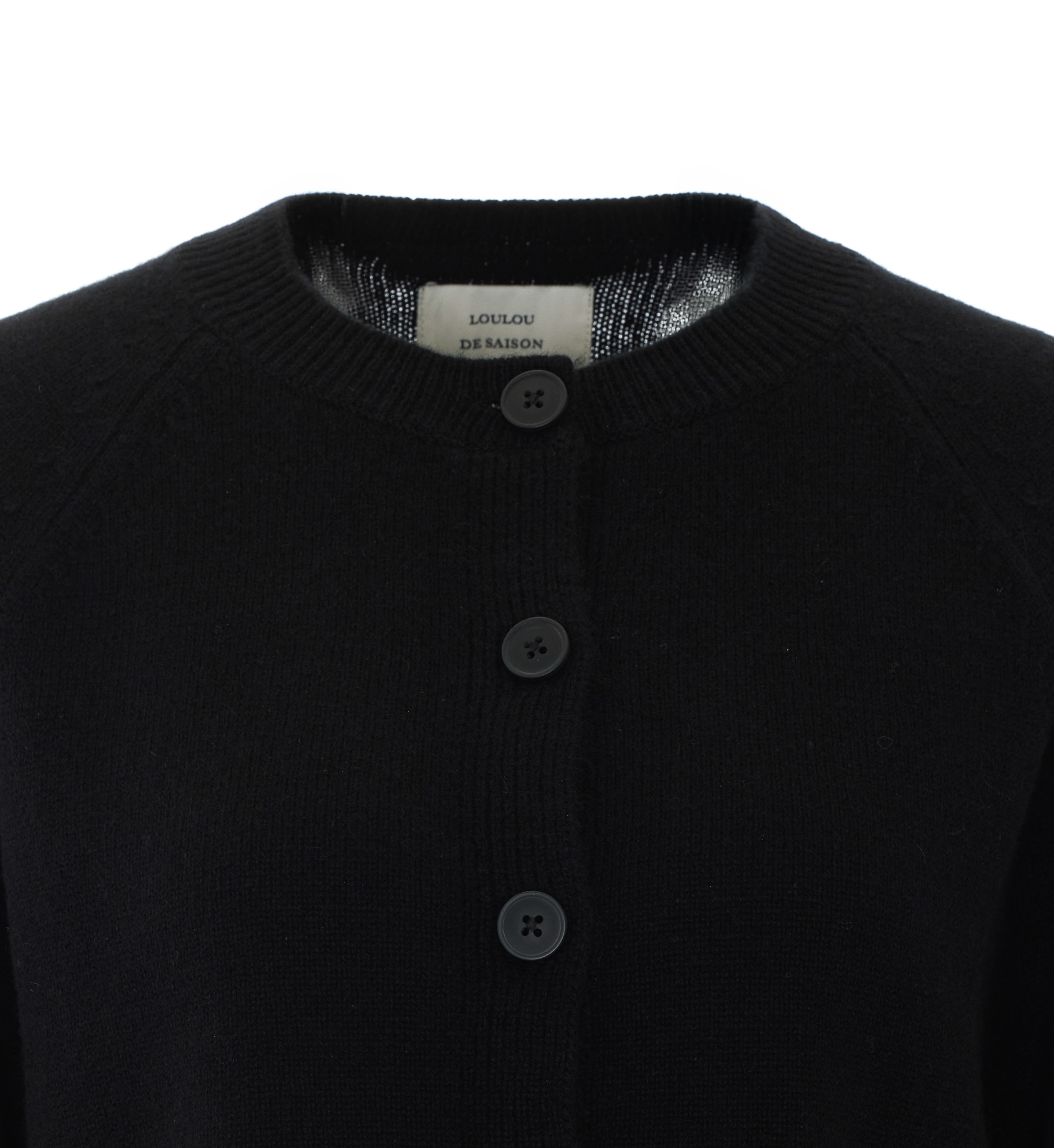 [LouLou De Saison] Cardigan FW26 HEIKEBLACK