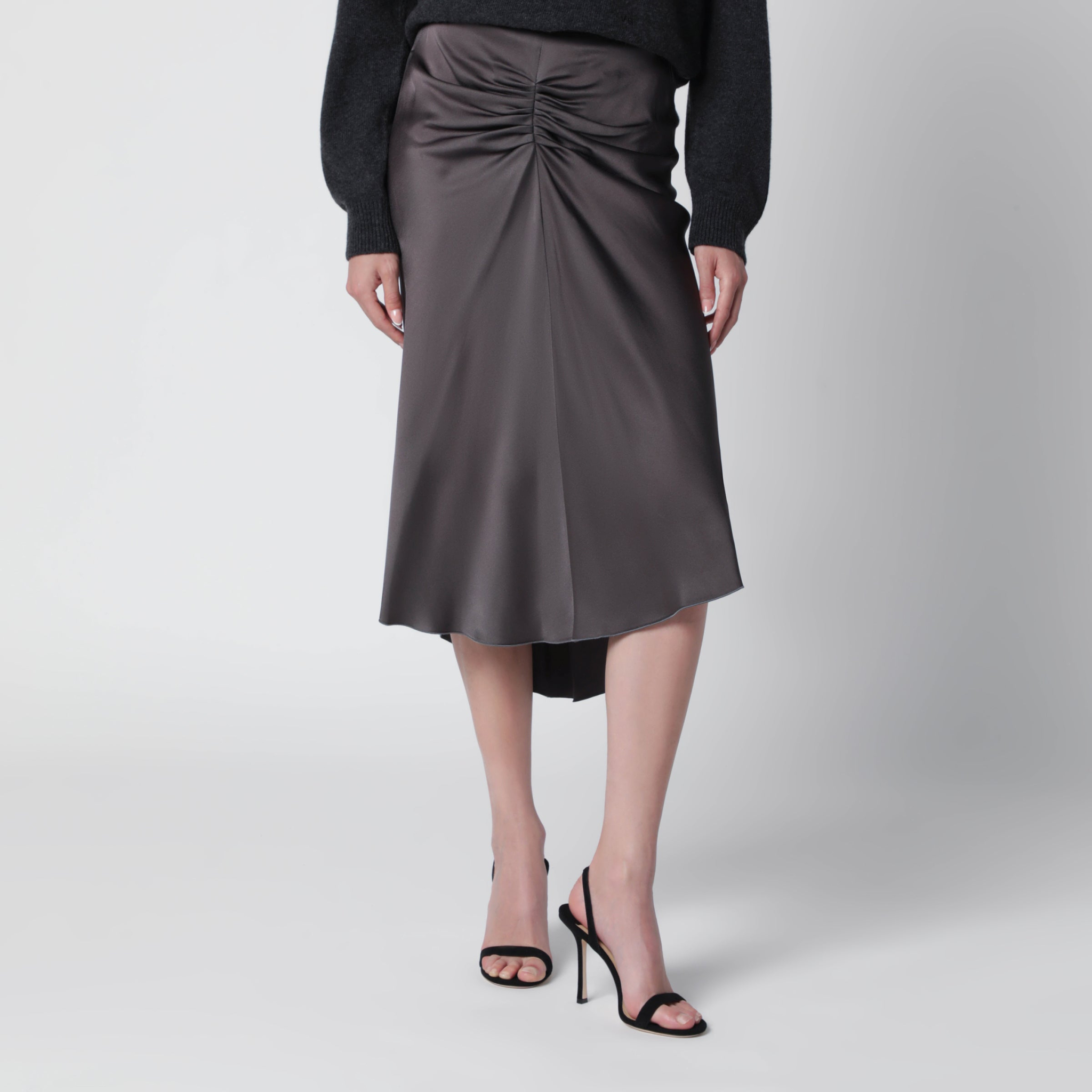 [VICTORIA BECKHAM] Midi skirt FW26 1126WSK006985ASI