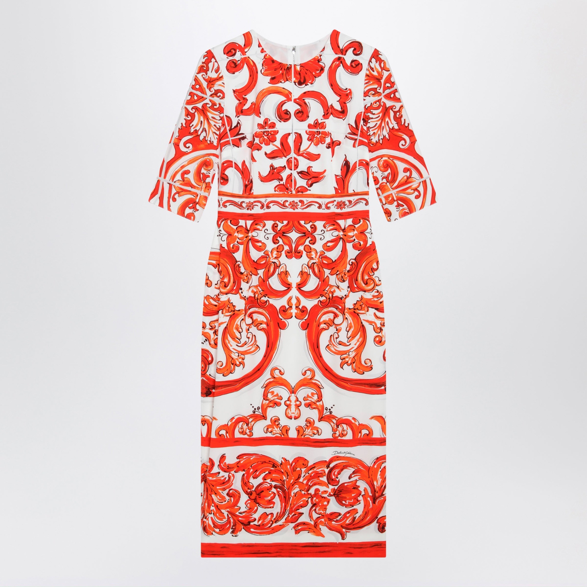 [DOLCE&GABBANA] Short sleeve dress FW26 F6EAJTGDDRJ