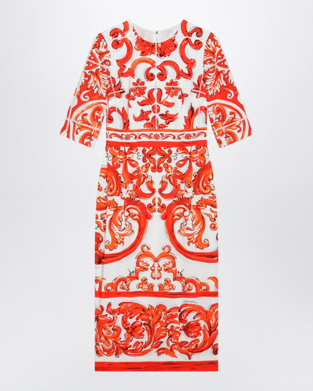 [DOLCE&GABBANA] Short sleeve dress FW26 F6EAJTGDDRJ