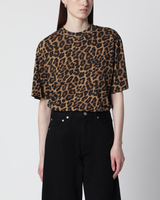 [Anine Bing] T-shirts Short Sleeve FW26 A-08-11154CO