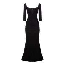 [ELISABETTA FRANCHI] Long sleeve dress SS26 ABR1061E2110
