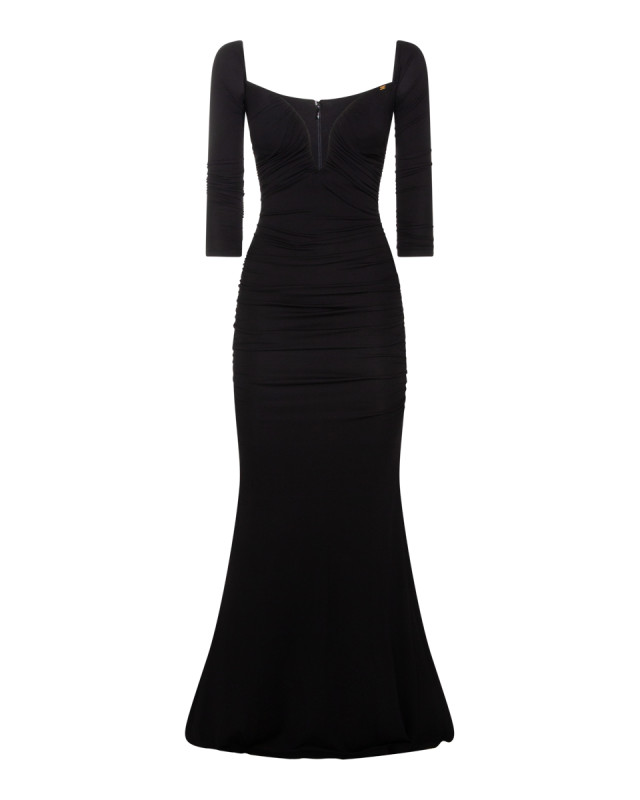 [ELISABETTA FRANCHI] Long sleeve dress SS26 ABR1061E2110