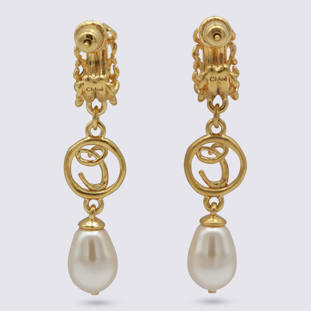 [Chloe] Earring SS26 CH26SJE02BGL7ZN