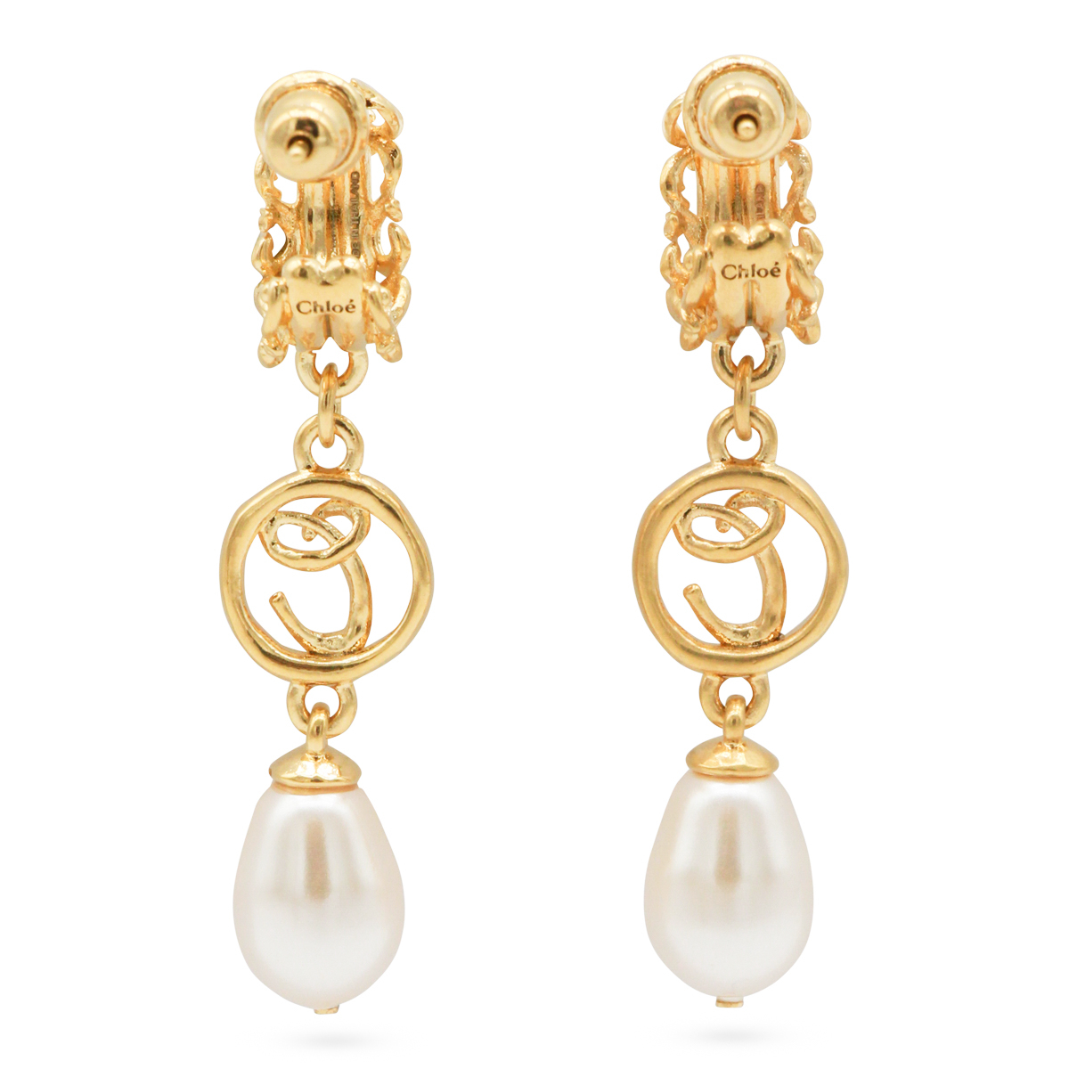 [Chloe] Earring SS26 CH26SJE02BGL7ZN