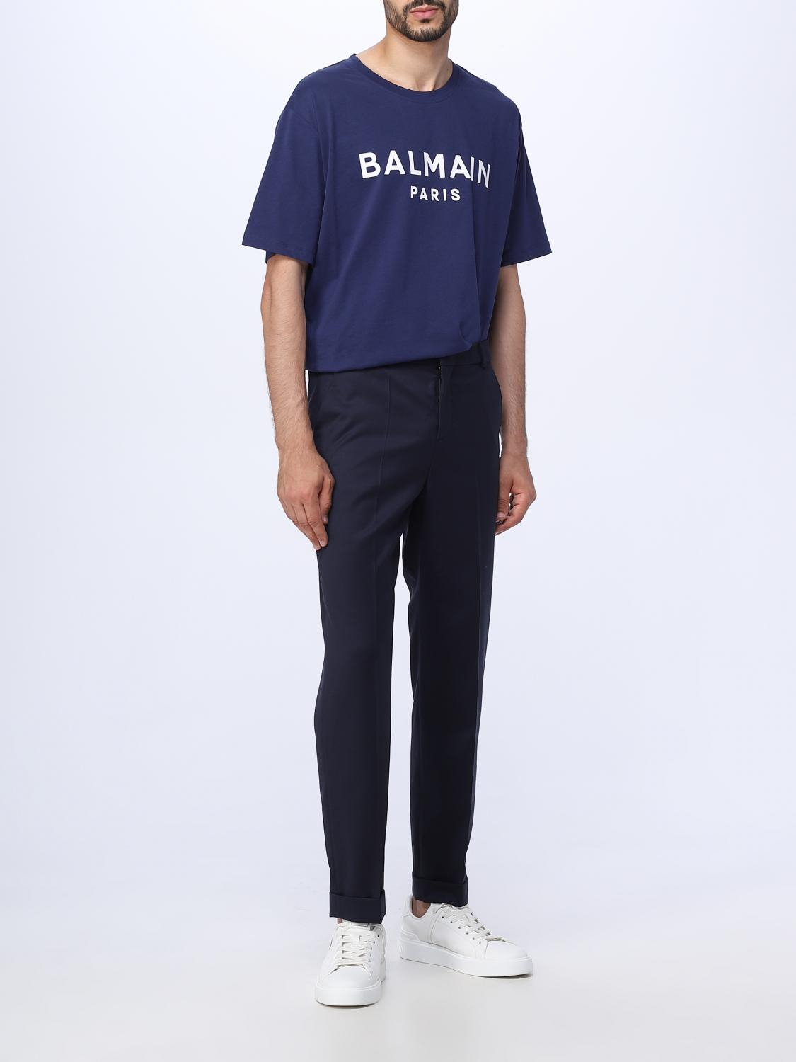[Balmain] Trousers FW25 BH1PM030WB12 6UB