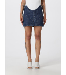 [Off-White] Mini skirt FW25 OWYF019S23DEN001 4500