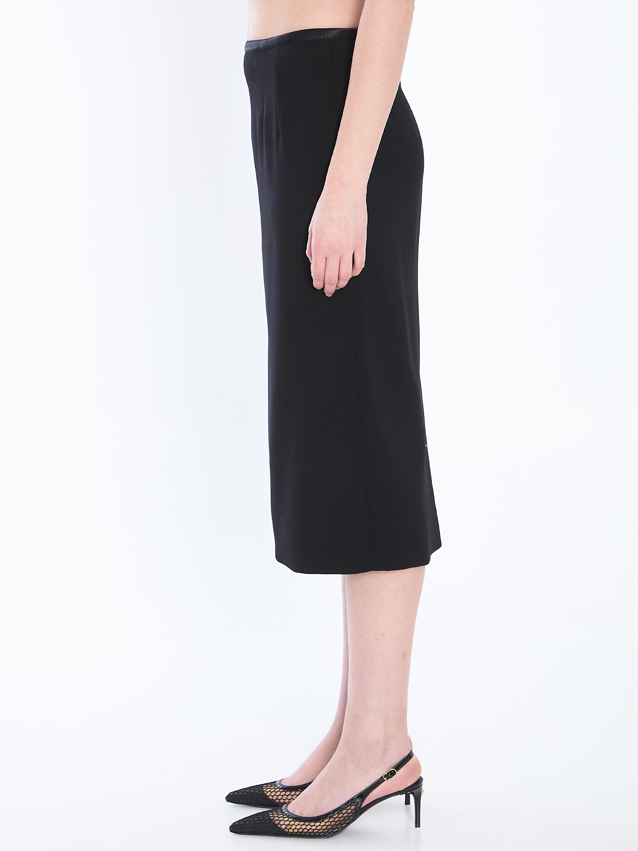 [DOLCE&GABBANA] Midi skirt FW25 F4BBPT_FUBD2_N0000