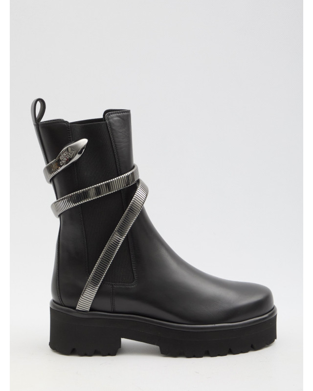[Rene Caovilla] Ankle Boots FW24 C12319045_0001_NE03