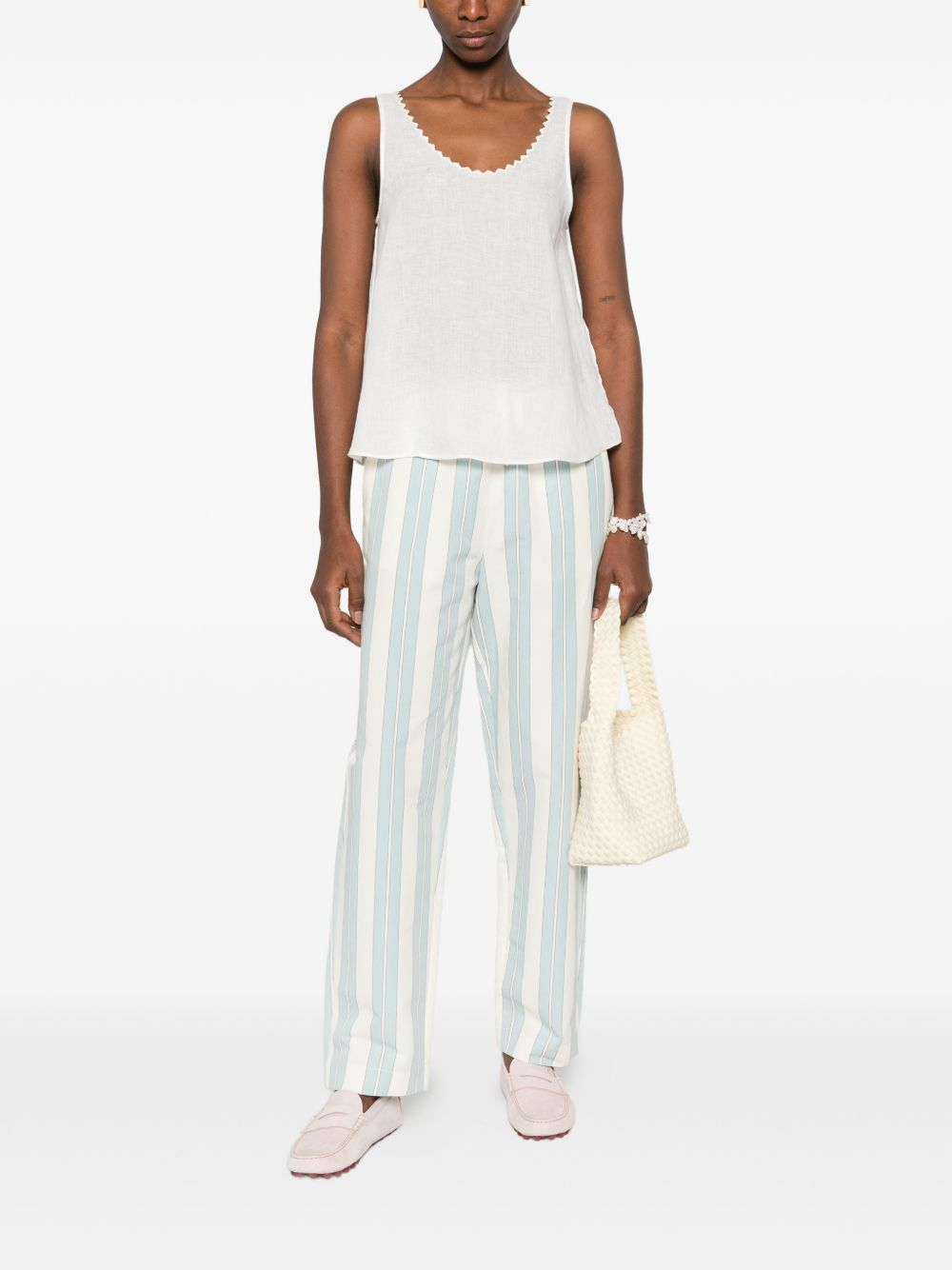 [Forte Forte] T-shirts Sleeveless SS26 14830MYTOPCRYSTAL