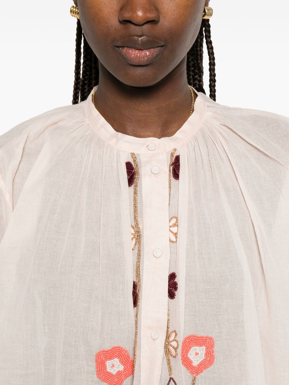 [Forte Forte] Shirts Long Sleeve SS26 14851MYSHIRTNUDE