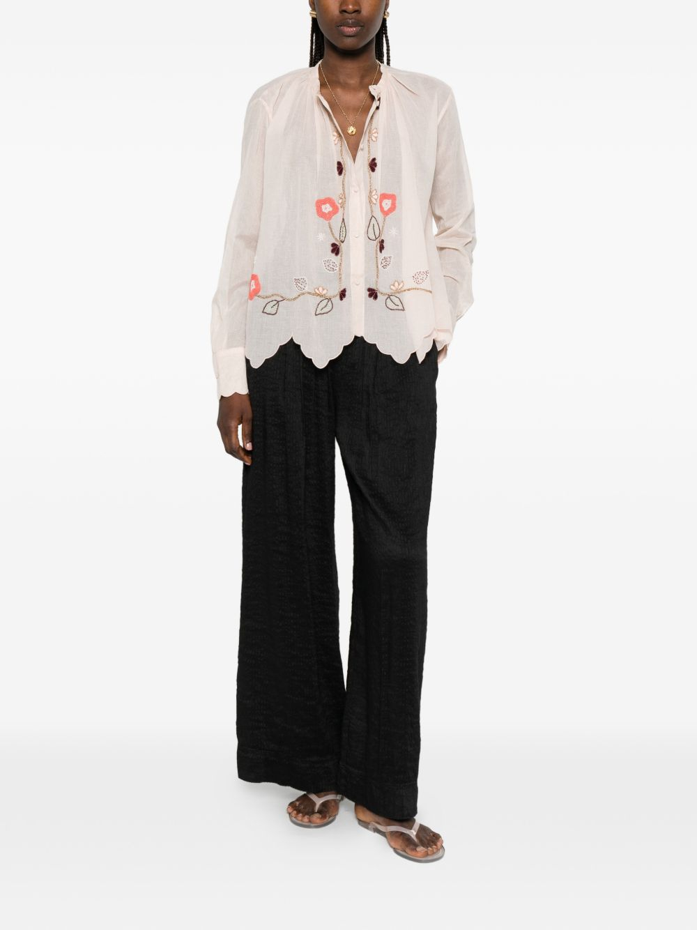 [Forte Forte] Shirts Long Sleeve SS26 14851MYSHIRTNUDE