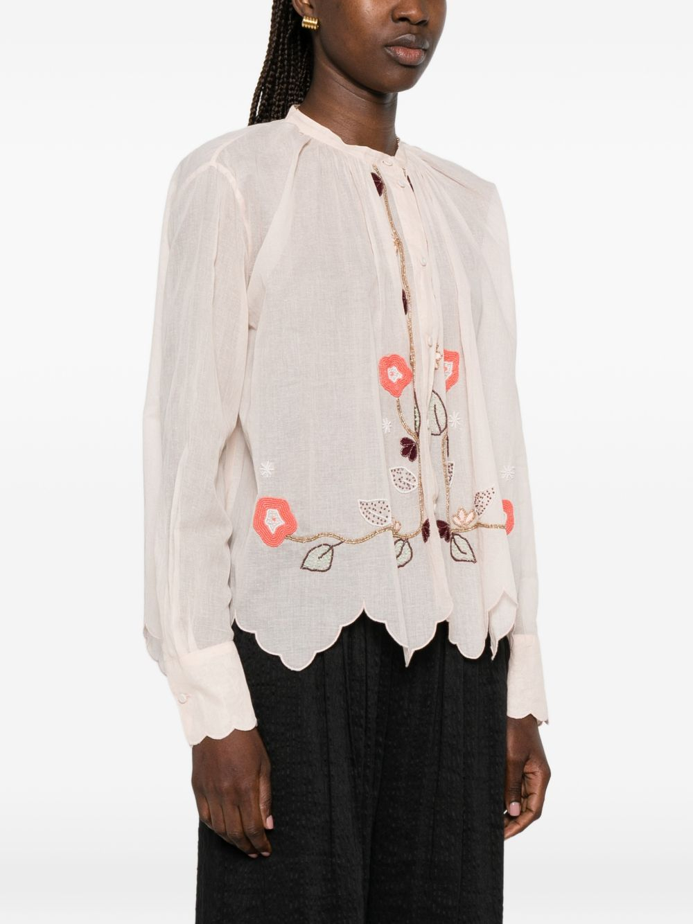 [Forte Forte] Shirts Long Sleeve SS26 14851MYSHIRTNUDE
