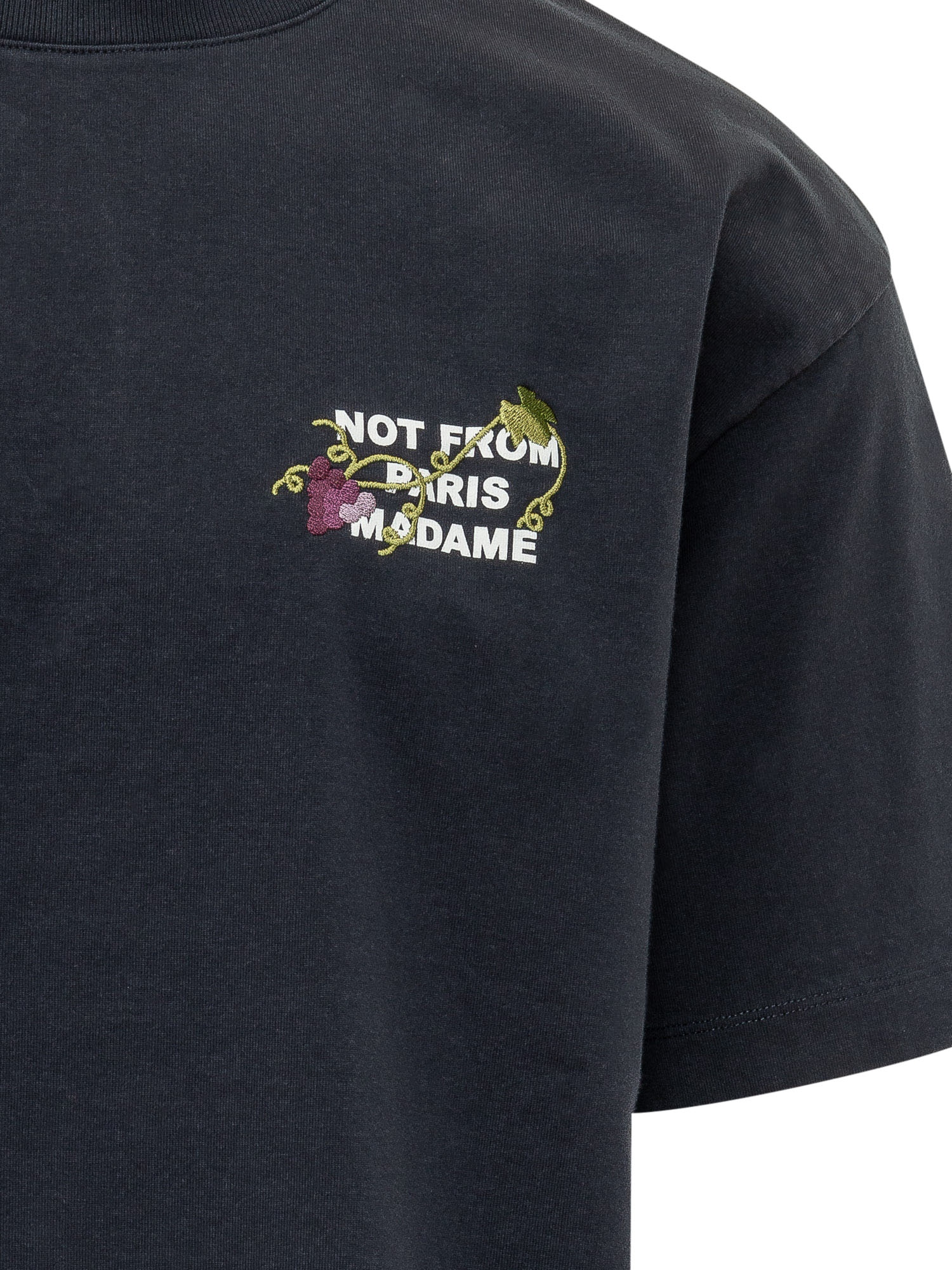 [DROLE DE MONSIEUR] T-shirts Short Sleeve FW26 LTS327CO248 NY