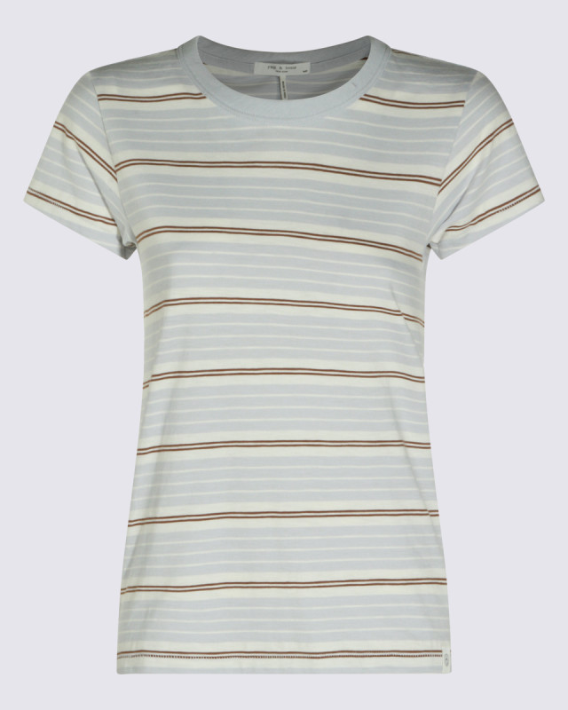 [Rag & Bone] T-shirts Short Sleeve FW26 RE7M32PT3KWLTBLUMLTI