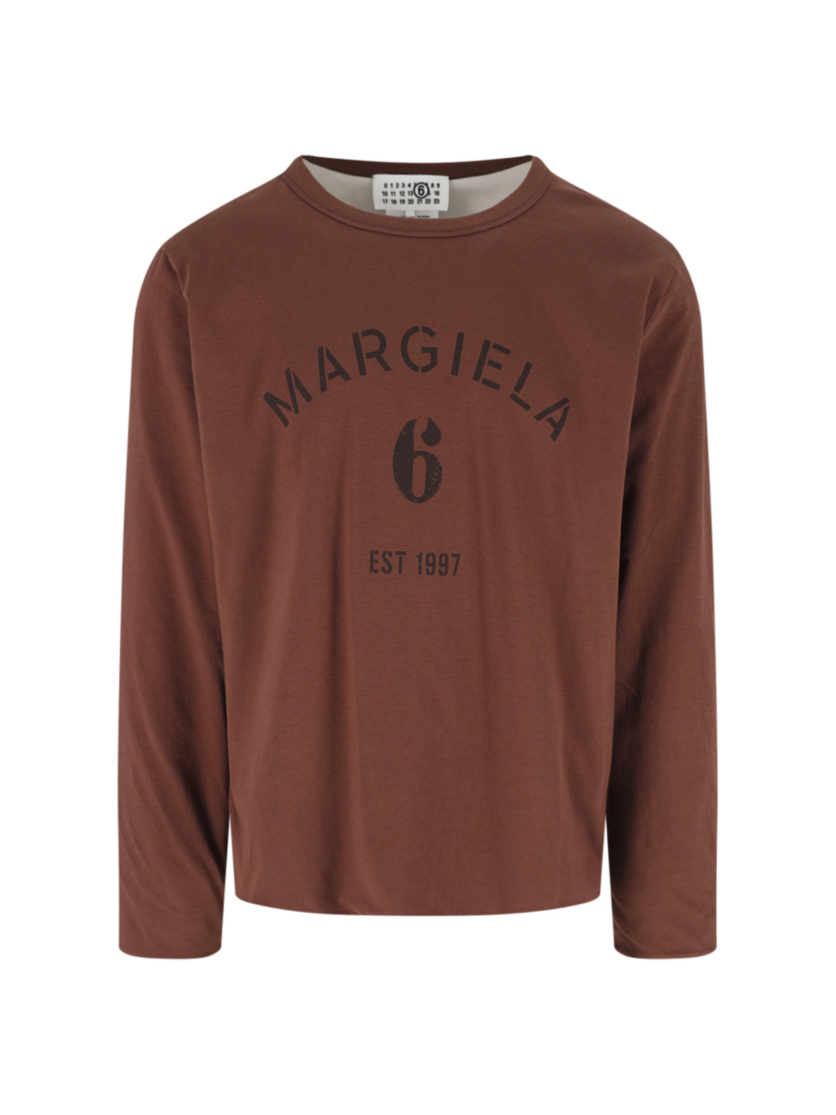 [MM6 Maison Margiela] T-shirts Long Sleeve FW26 SH0NH0024 M20048962