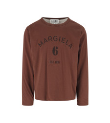 [MM6 Maison Margiela] T-shirts Long Sleeve FW26 SH0NH0024 M20048962