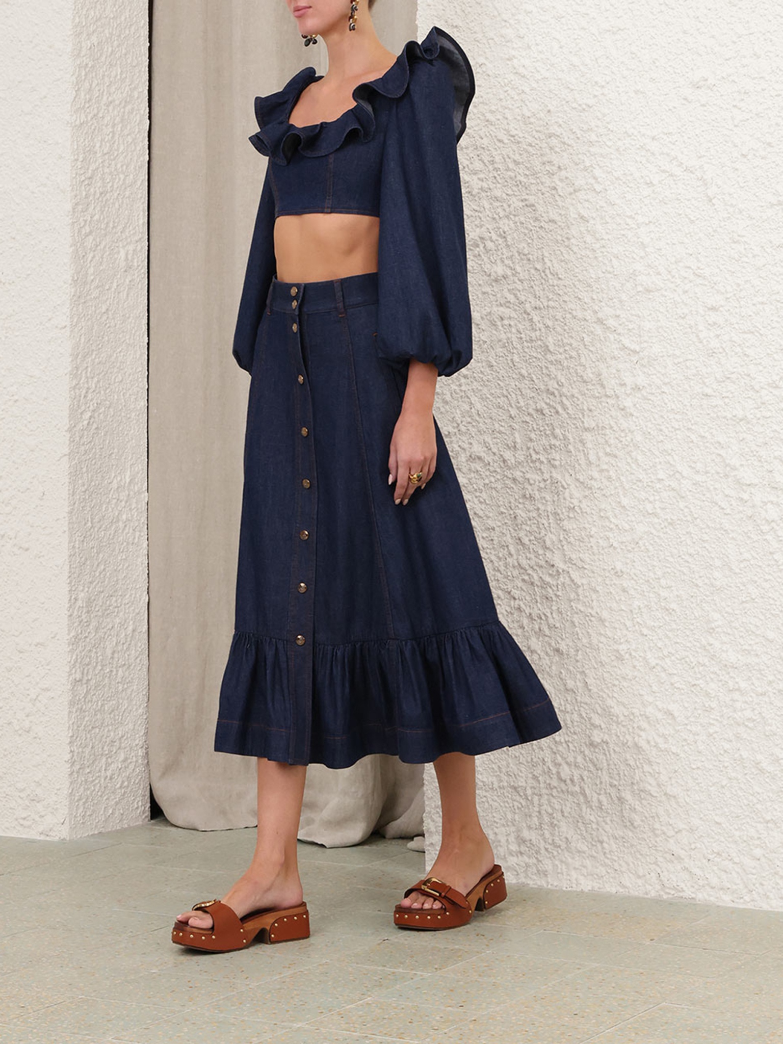 [Zimmermann] Blouse FW26 7193TSS261INK