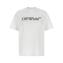 [Off-White] T-shirts Short Sleeve FW26 2FA00677TW102W102