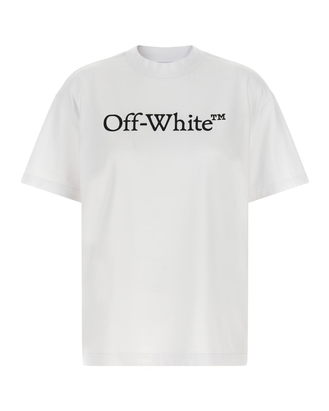 [Off-White] T-shirts Short Sleeve FW26 2FA00677TW102W102