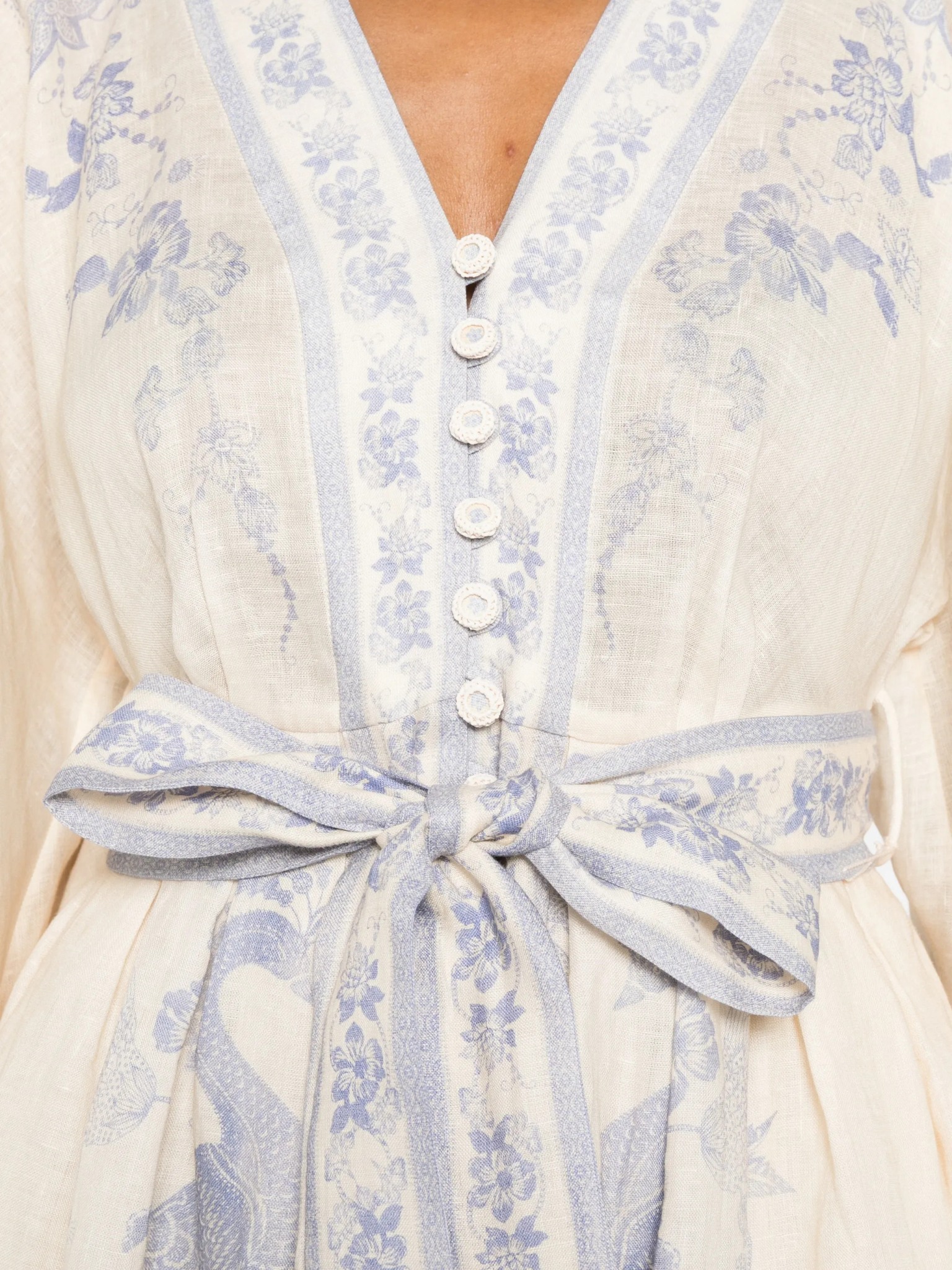 [Zimmermann] Long sleeve dress FW26 3500DSS262CRLF