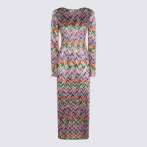 [MISSONI] Long sleeve dress SS26 MS25SQ14BJ00QLSM9Z9