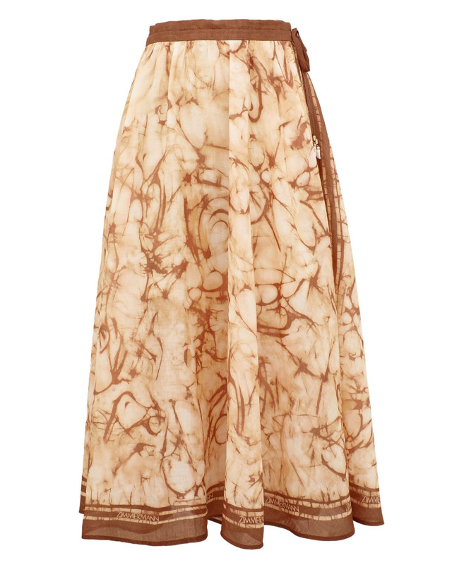 [Zimmermann] Long skirt FW26 8075SSS262CHTD