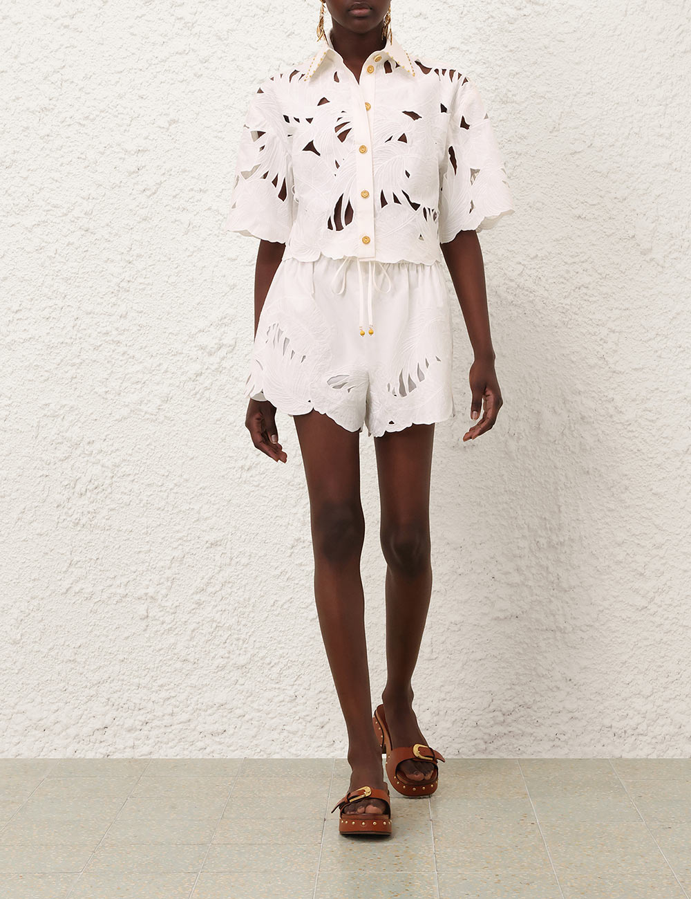 [Zimmermann] Shirts Long Sleeve FW26 9047TSS263IVO